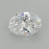 0.61ct Oval Lab Grown Diamond (Colour D, Clarity VVS2, IGI Certified)