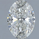 0.61ct Oval Natural Diamond (Colour K, Clarity VS2, GIA Certified)