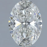 0.61ct Oval Natural Diamond (Colour K, Clarity VS2, GIA Certified)