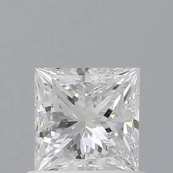 0.61ct Princess Natural Diamond (Colour D, Clarity IF, GIA Certified)