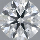 0.61ct Round Natural Diamond (Colour F, Clarity I1, Cut EX, IGI Certified)