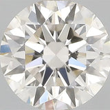 0.63ct Round Natural Diamond (Colour Faint Brown, Clarity VS2, Cut EX, GIA Certified)