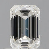 0.64ct Emerald Natural Diamond (Colour H, Clarity SI1, GIA Certified)