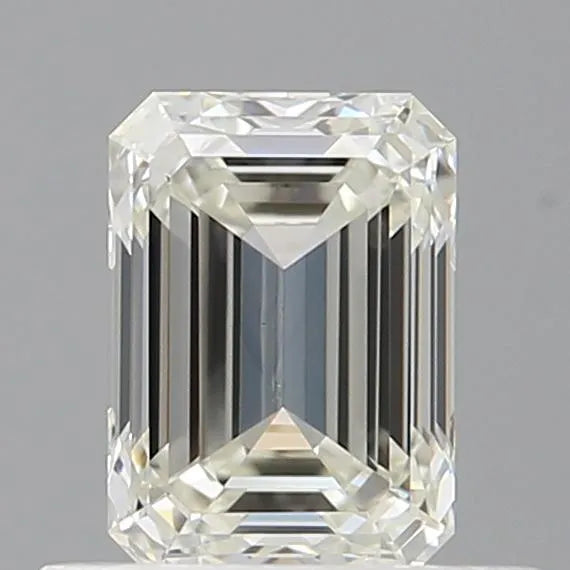 0.65ct Emerald Natural Diamond (Colour J, Clarity VS2, GIA Certified)