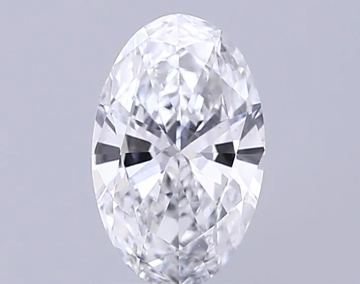 0.68ct Oval Lab Grown Diamond (Colour D, Clarity VS2, IGI Certified)