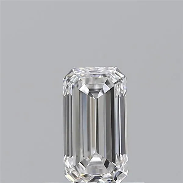 0.70ct Emerald Natural Diamond (Colour D, Clarity VS2, GIA Certified)