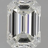 0.70ct Emerald Natural Diamond (Colour G, Clarity VVS2, Cut VG, IGI Certified)