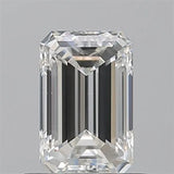 0.70ct Emerald Natural Diamond (Colour H, Clarity VS2, GIA Certified)