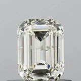 0.70ct Emerald Natural Diamond (Colour I, Clarity SI2, Cut VG, IGI Certified)