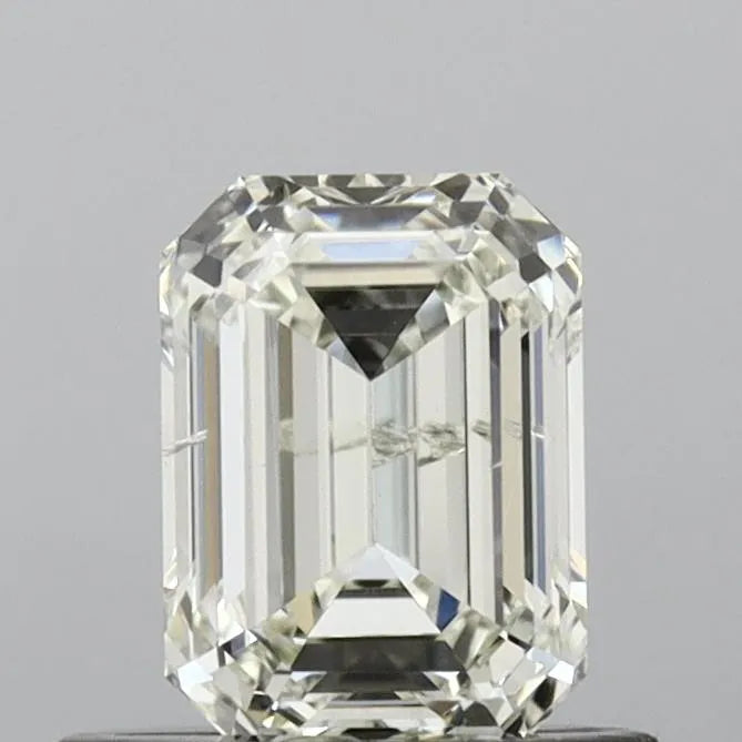 0.70ct Emerald Natural Diamond (Colour I, Clarity SI2, Cut VG, IGI Certified)