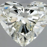 0.70ct Heart Natural Diamond (Colour I, Clarity SI1, Cut VG, IGI Certified)