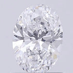 0.70ct Oval Lab Grown Diamond (Colour D, Clarity VVS2, IGI Certified)