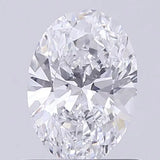 0.70ct Oval Lab Grown Diamond (Colour D, Clarity VVS2, IGI Certified)