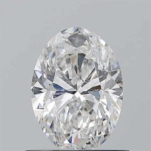 0.70ct Oval Natural Diamond (Colour E, Clarity SI2, GIA Certified)
