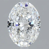 0.70ct Oval Natural Diamond (Colour E, Clarity VVS2, GIA Certified)