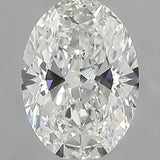 0.70ct Oval Natural Diamond (Colour F, Clarity VS1, GIA Certified)
