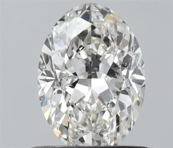 0.70ct Oval Natural Diamond (Colour H, Clarity SI1, Cut VG, IGI Certified)