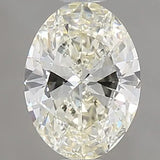 0.70ct Oval Natural Diamond (Colour K, Clarity VS2, GIA Certified)