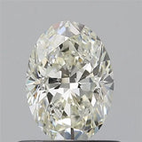 0.70ct Oval Natural Diamond (Colour K, Clarity VVS2, GIA Certified)