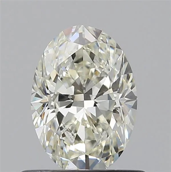 0.70ct Oval Natural Diamond (Colour K, Clarity VVS2, GIA Certified)