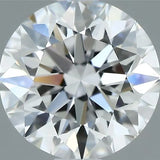 0.70ct Round Natural Diamond (Colour D, Clarity VVS2, Cut VG, GIA Certified)