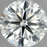 0.70ct Round Natural Diamond (Colour G, Clarity VVS2, Cut EX, IGI Certified)