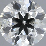 0.70ct Round Natural Diamond (Colour I, Clarity SI1, Cut VG, IGI Certified)