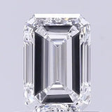 0.71ct Emerald Lab Grown Diamond (Colour E, Clarity VVS1, IGI Certified)