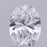 0.71ct Oval Lab Grown Diamond (Colour D, Clarity VVS2, IGI Certified)