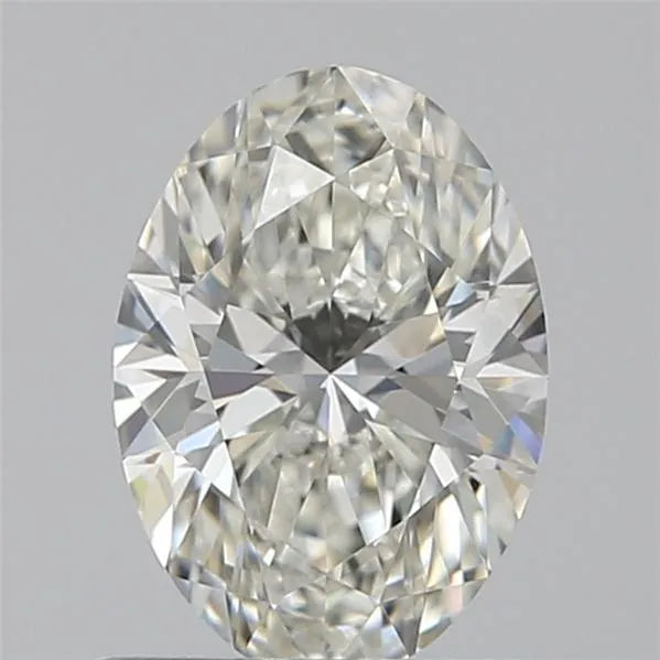 0.71ct Oval Natural Diamond (Colour G, Clarity IF, Cut EX, IGI Certified)