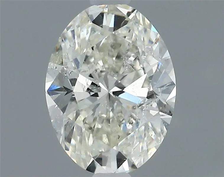 0.71ct Oval Natural Diamond (Colour H, Clarity SI2, Cut VG, IGI Certified)