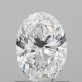 0.72ct Oval Lab Grown Diamond (Colour D, Clarity VVS2, IGI Certified)