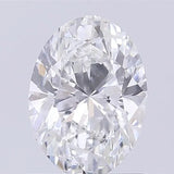 0.73ct Oval Lab Grown Diamond (Colour F, Clarity VS1, IGI Certified)