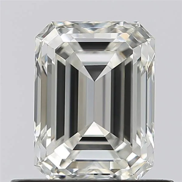 0.74ct Emerald Natural Diamond (Colour E, Clarity IF, GIA Certified)