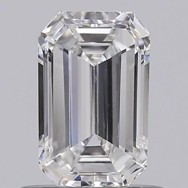 0.75ct Emerald Lab Grown Diamond (Colour D, Clarity VVS2, IGI Certified)