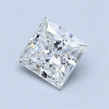 0.75ct Princess Natural Diamond (Colour F, Clarity VS1, GIA Certified)