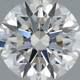 0.75ct Round Natural Diamond (Colour J, Clarity VVS2, Cut EX, GIA Certified)