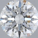 0.76ct Round Natural Diamond (Colour H, Clarity VS1, Cut EX, IGI Certified)
