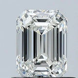 0.80ct Emerald Natural Diamond (Colour H, Clarity IF, Cut EX, GIA Certified)