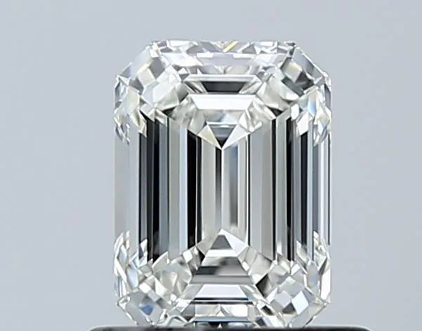 0.80ct Emerald Natural Diamond (Colour H, Clarity IF, Cut EX, GIA Certified)