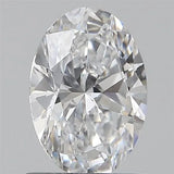 0.80ct Oval Natural Diamond (Colour D, Clarity VS2, Cut EX, GIA Certified)
