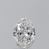 0.80ct Oval Natural Diamond (Colour E, Clarity IF, GIA Certified)
