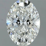 0.80ct Oval Natural Diamond (Colour G, Clarity VVS2, GIA Certified)