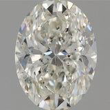 0.80ct Oval Natural Diamond (Colour I, Clarity SI1, GIA Certified)