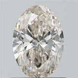 0.80ct Oval Natural Diamond (Colour J, Clarity SI1, Cut EX, IGI Certified)