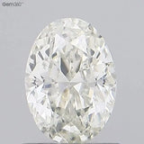 0.80ct Oval Natural Diamond (Colour J, Clarity VS2, GIA Certified)