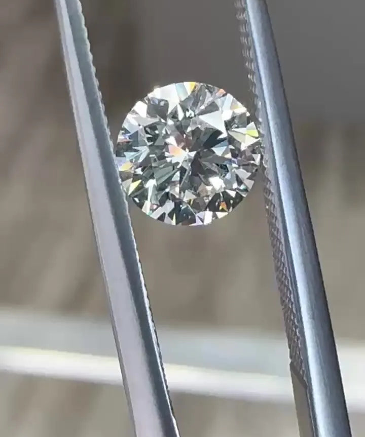 0.80ct Round Natural Diamond (Colour I, Clarity VS1, Cut ID, EGL Certified)