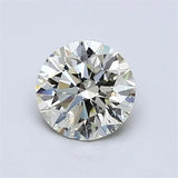 0.80ct Round Natural Diamond (Colour J, Clarity SI1, Cut EX, IGI Certified)