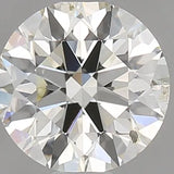 0.80ct Round Natural Diamond (Colour L, Clarity I1, Cut EX, GIA Certified)