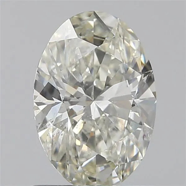 0.81ct Oval Natural Diamond (Colour J, Clarity SI1, Cut EX, IGI Certified)